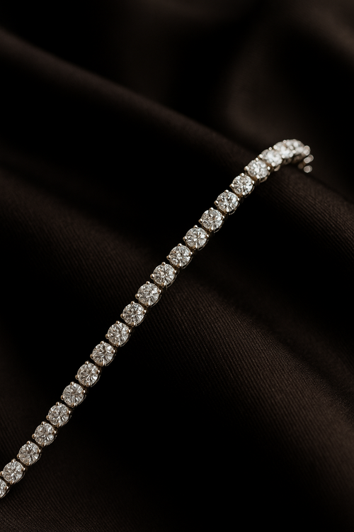 Diamond tennis bracelet