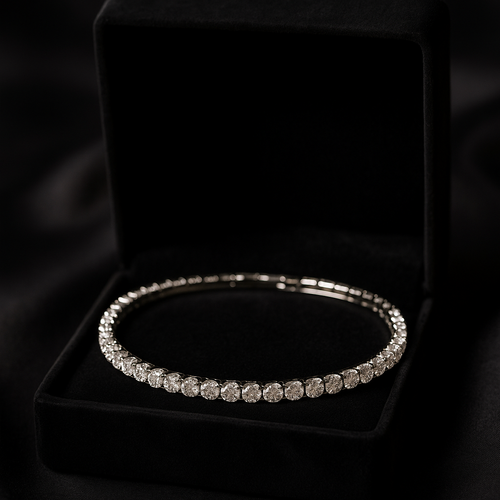 Diamond tennis bracelet